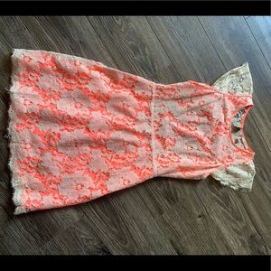 Lace Dress worn once, cute pattern